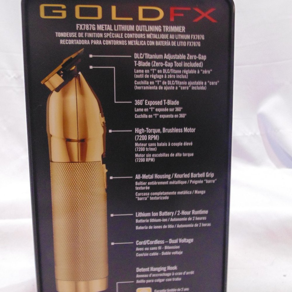 Baybliss Pro Gold FX Outlining trimer - Picture 2 of 2